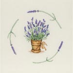 Lavender pot