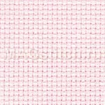 Канва для вышивания Канва AIDA 14 Stern Zweigart 4110 Bo-peep pink - Светло-розовый ОТРЕЗ 48x53